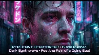 Replicant Heartbreak 😔💔 Blade Runner Dark Synthwave  (Emotional Cyberpunk Tears)