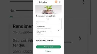 Quanto rendeu R$50,00 nos cofrinhos do picpay? #investimentos #finan&ccedil;as #picpay