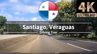 Driving in Panama (2022) 🇵🇦 Driving around Santiago, Veraguas, Panama