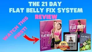 21 DAY FLAT BELLY FIX - ⛔Watch This Flat Belly Fix Review First❗