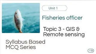 Fisheries officer Kerala PSC MCQ Series|Class 3-Syllabus Based MCQ