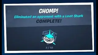 Fortnite Chapter 2 Season 3 Eliminate a Opponent with a Loot Shark