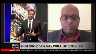 Felix Ekundayo - President, NLPGA, on Arise TV&rsquo;s Global Business Report | Rising Cooking Gas Prices.