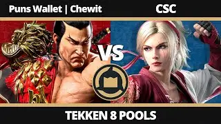 ROUNDABOUT 2025: Puns Wallet | Chewit (Feng) Vs. CSC (Lidia) - TEKKEN 8 TWT Tournament - Pools