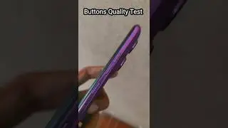 Motorola Edge 60 pro : Buttons Quality Test