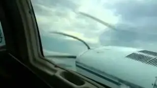 iPhone can't handle airplane propeller