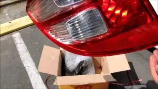 OEM-задние фонари JDM Honda Fit, распаковка и обзор