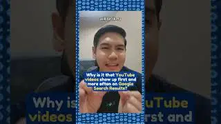 WHY DO YOUTUBE VIDEOS ALWAYS COME OUT FIRST IN THE GOOGLE SEARCH RESULTS?