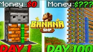 How I BECOME BILLIONAIRE in Banana Smp Season 1 #viral