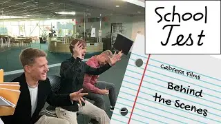 Behind the Scenes - School Test #funny #behindthescenes #camera #school #actor #director