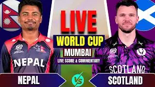 Nepal VS Scotland T20 World Cup Match Live Score & Commentary | T20 World Cup 2026 | ComBox