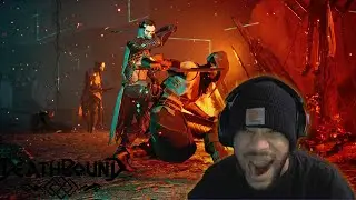When its your FIRST time playing a SOULS like GAME | Deathbound (Demo)
