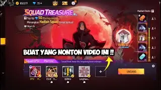 CARA MUDAH DAPAT TOPI HOKAGE + BONUS DIAMOND FF! EVENT SQUAD TREASURE TERBARU