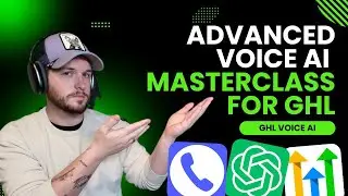 Advanced GHL Voice AI Masterclass - Part 1 (Custom functions + Webhooks + Flow Builder + Follow Up)