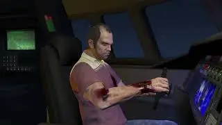 Trevor take control of plane GTA V #gta5 #gta5gameplay Grand Theft Auto V |minor turbulence mission|
