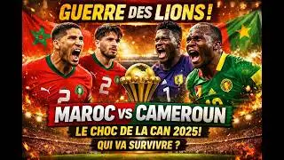 MAROC vs CAMEROUN :  Les Lions Indomptables vont HUMILIER leur h&ocirc;te ! 😱🔥 Pr&eacute;dictions FOLLES