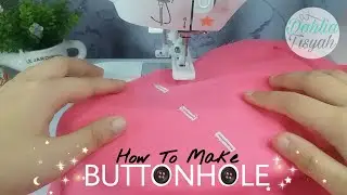 Automatic Buttonhole Foot-How to Use & Basic Stitches Setting with Singer 3342 Sewing Machine
