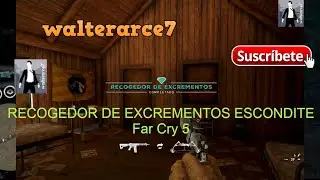 RECOGEDOR DE EXCREMENTOS ESCONDITE Far Cry 5 PC GAMEPLAY