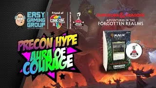 Easy Gaming Group | Adventures in the Forgotten Realms Commander Precon | Aura of Courage