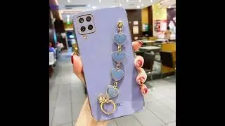 Heart Plating Bracelet Case For Samsung