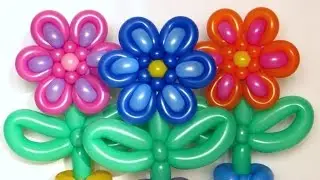 Цветок из двух шаров ШДМ / Flower of two balloons 160 (Subtitles)