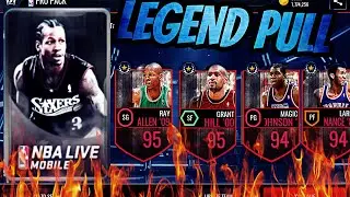 Top 10 Legendary Packs in NBA LIVE MOBILE!