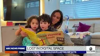 Consequences for kids' of endless screen time