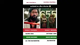 KGF CHAPTER 2 V's KANTARA CHAPTER 1 MOVIE 12DAYS COLLECTION 🤯#rishabshetty #yash #kantara ! #kgf2 !
