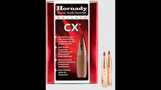 НОВИНКА 2022 ГОДА!!! Пуля Hornady CX 0.264 120 гран, выстрел из 6.5 Creedmoor