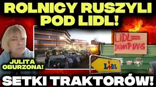 GERMAN FARMERS TOGETHER WITH POLISH FARMERS! OUTRAGED BY PRICES IN STORES!