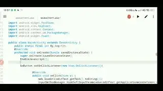 Part-3 YouTube Video Downloader App . Aide App development. #aide #appdevelopment #codeassist #java