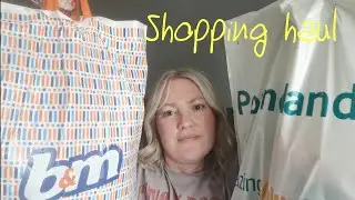 Poundland & B&M haul July 2023