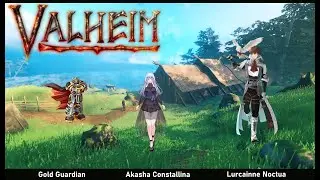 [Valheim #1] Mencoba bertahan hidup di Nord bersama Robot Gede [Valheim Indonesia]