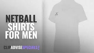 Top 10 Netball Shirts For Men [2018]: Gilbert Shirt Blaze White Xs/8