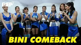 BINI tells fans to watch for their comeback single | PEP Interviews