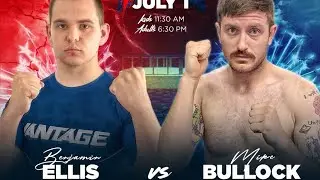 Adult Combat Sambo Superfight | TFA Pro IV | Benjamin Ellis vs Mike Bullock