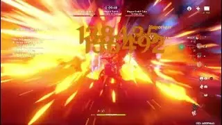 Arlecchino, Lyney and Diluc VS Triple Kenki - Abbys