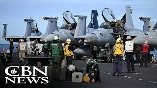 Pentagon Moves Carrier Strike Group Toward Middle East as Iran Death Reports 'Incredibly Dire'