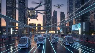 Journey Through the AI-Run Skyline of 2230 | Cities Controlled by Intelligence