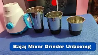 Bajaj Notch Mixer Grinder Unboxing | 500 Watt 