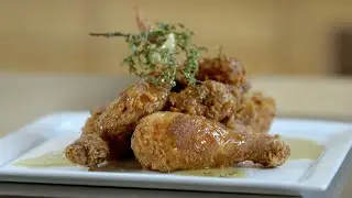 How to Make Fried Chicken with Honey with Chefs Edward Lee and Ashley Christensen