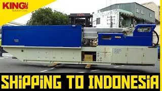 PET Preform Making Machine Shipping To Indonesia / Machinery Transport - KING'S Solution