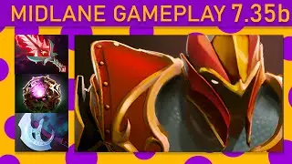⭐Nicky`Cool Dragon Knight 30+ K/A! Mid Gameplay 7.35b - Dota 2 Top MMR