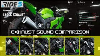 RIDE 5 | Exhaust sound comparison
