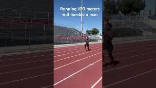Thought I was running fast turns out I ran a 14 second 100 meters