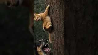 The Orange Tabby Had No Way Out&hellip; #shorts #cat #dangerous