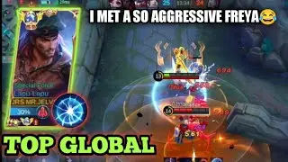 Freya is very aggressive!!| MLBB #mlbb #lapulapubuild #mlbbseagames