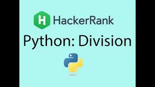 HackerRank | Python | Division