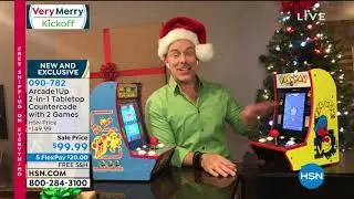 Arcade1Up 2in1 Countercade with PacMan and Galaga Games