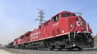 CP 8128 & 8121- New AC4400CWM's, Bettendorf, IA